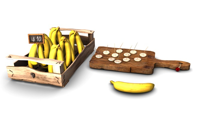 29 - 8f8 - Green Grocers - Banana Set