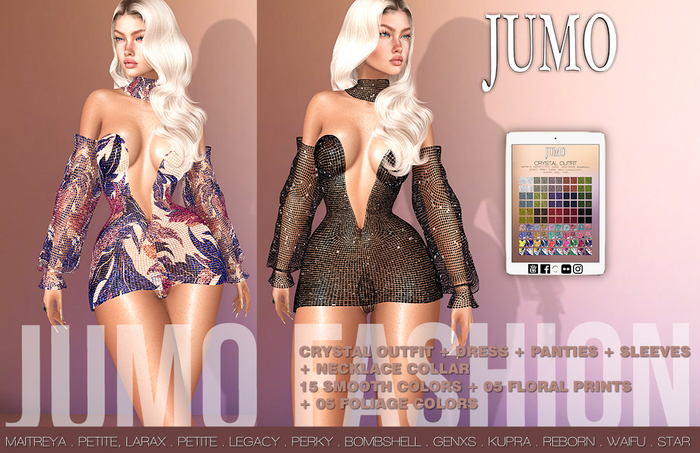 JUMO - CRYSTAL Outfit - Mai LrX Leg Per Bomb GenXs Reb - ADD Me