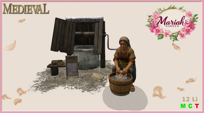 !MG! - Medieval - Laundry Woman - Boxed
