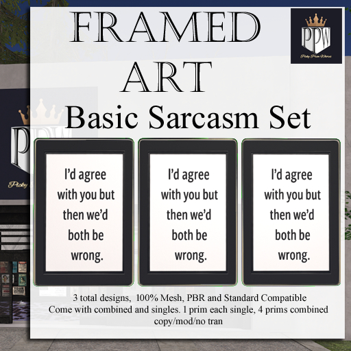 PPW - Art Decor Basic Sarcasm Set (ADD)