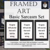 PPW - Art Decor Basic Sarcasm Set (ADD)