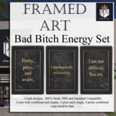 PPW - Art Decor Bad Bitch Energy Set (ADD)