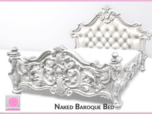 Naked Baroque Bed Ornate Royal Luxury 