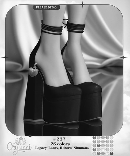 CRYUCCI #227 HEELS DEMO