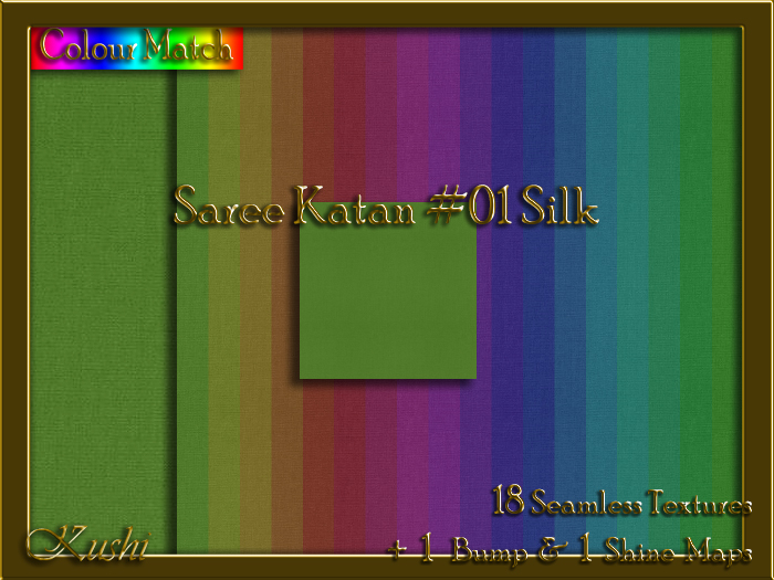 Saree Katan #01 SILK Texture Pack