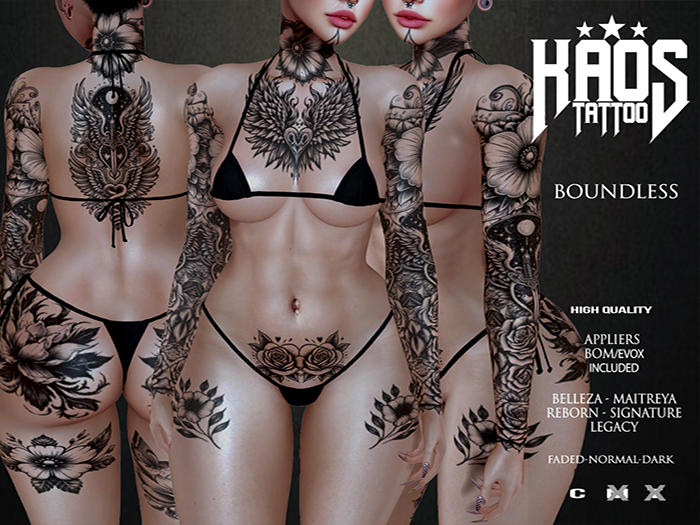 KaoS BOUNDLESS Tattoo