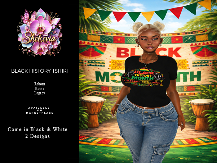 [SHEKEVIA] BHM Shirts 