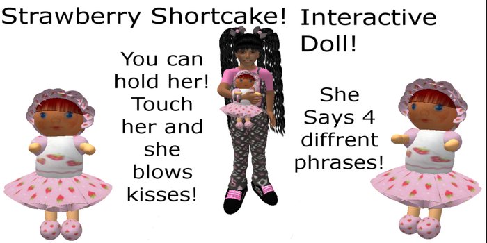 Strawberry Interactive Doll