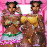 Dollified -Topic Suit Heart Prints