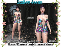 Micachan Rainbow Storm Disco fully animated