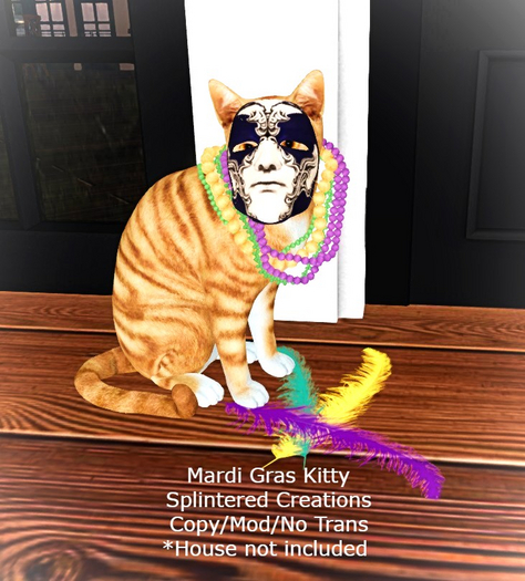 Mardi Gras Kitty 