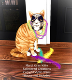 Mardi Gras Kitty 