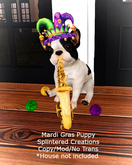 Mardi Gras Puppy 