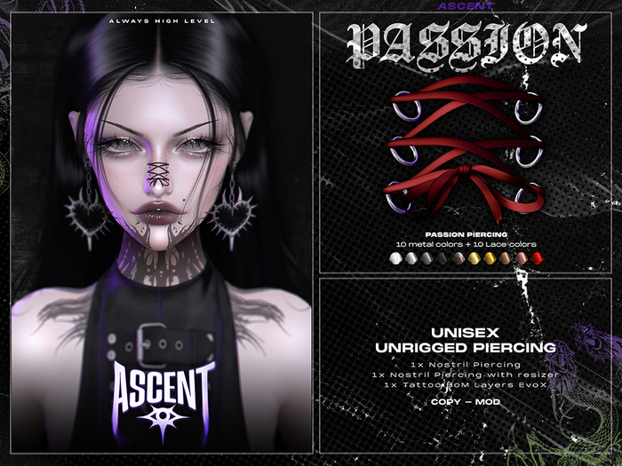 ASCENT - Passion Piercing