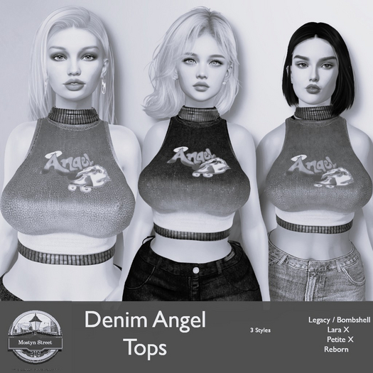 Mostyn St - Denim Angel Tops- Demo