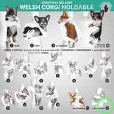 SEmotion Libellune Welsh Corgi Holdable UNCOMMON 16
