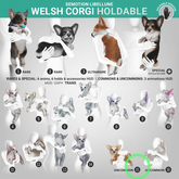 SEmotion Libellune Welsh Corgi Holdable UNCOMMON 15