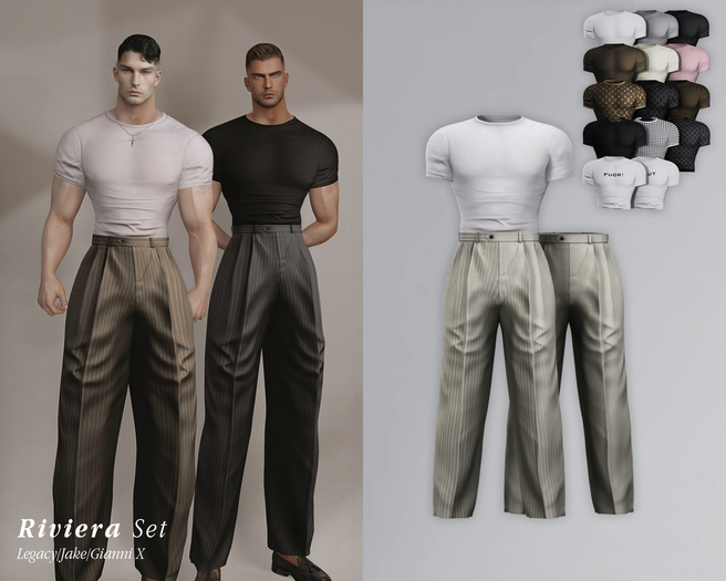 KLN SZN - Riviera Set Cream