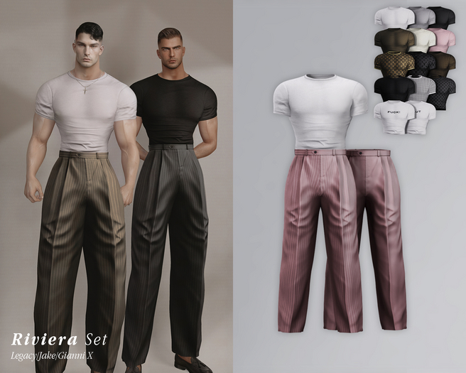 KLN SZN - Riviera Set Salmon