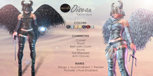 Promagic Oiseau Full set Black + RARE (8 Pcs) Maitreya