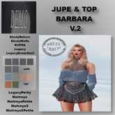 ** DC ** JUPE & TOP BARBARA V.2 _ DEMO_"UNPACKER /HUD"
