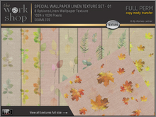 SPECIAL WALLPAPER LINEN TEXTURE SET - 01