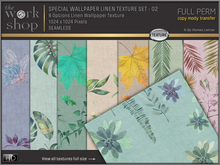 SPECIAL WALLPAPER LINEN TEXTURE SET - 02