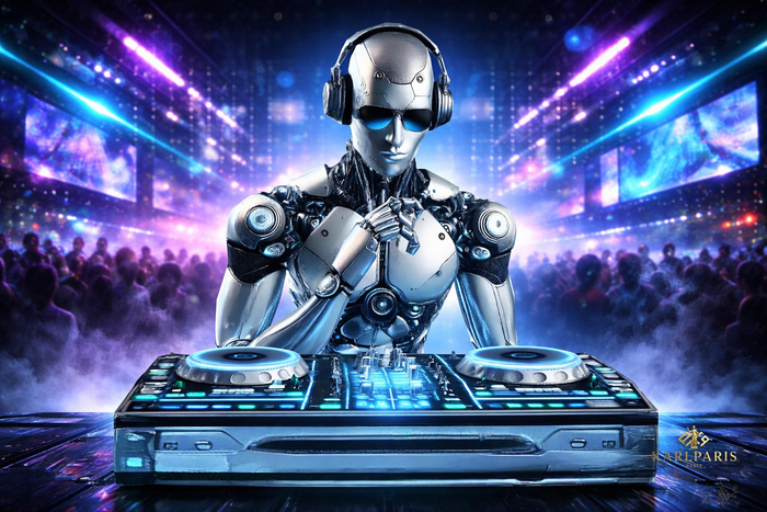 Cyber DJ Robot