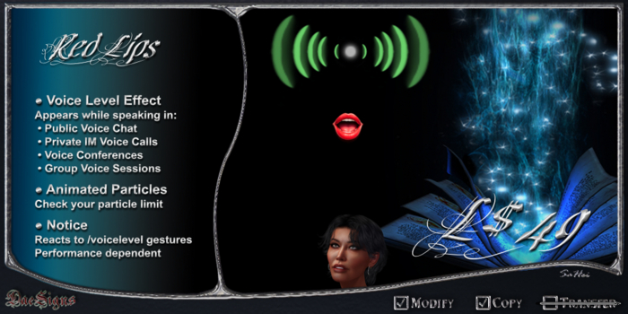 *DS* Voice Level Red Lips