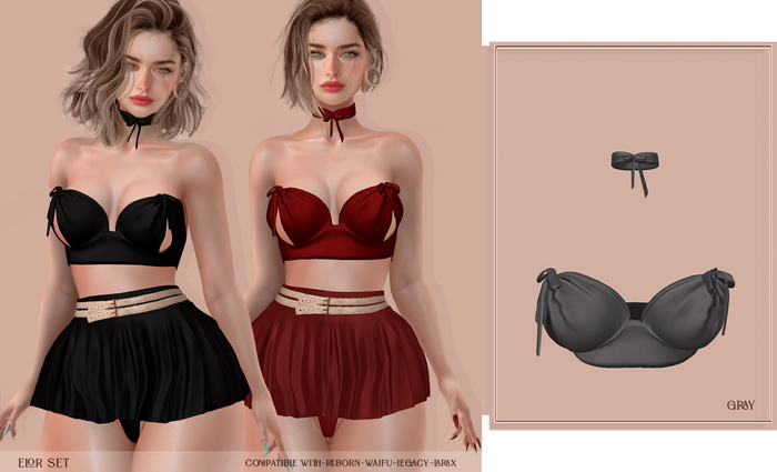 -LAL-Elor Bra [GRAY]
