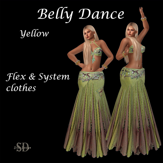 Belly dance Yellow