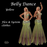 Belly dance Yellow