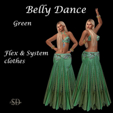 Belly dance Green