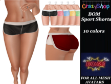 Crazy BOM Sport Shorts