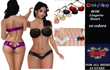 Crazy BOM Lingerie Heart