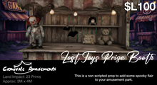 Lost Toys Prize Booth - Unscripted Prop Only For Decoration