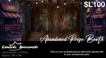 Abandoned Prize Booth - Unscripted Prop Only For Decoration