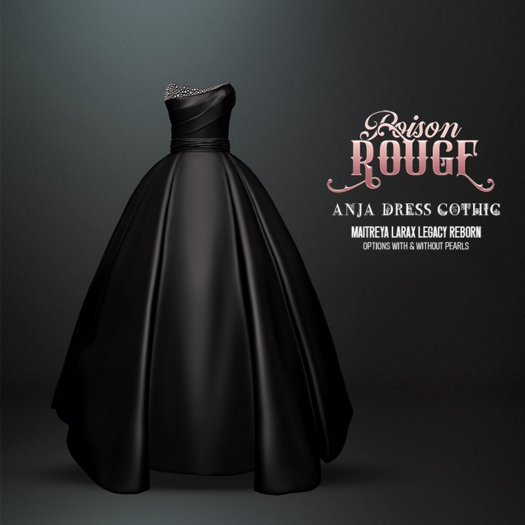 POISON ROUGE Anja Goth Dress