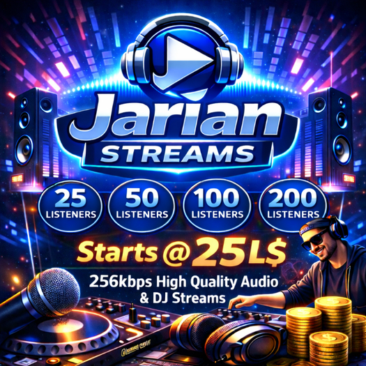 ShoutCast Streams 100 Listeners 10005
