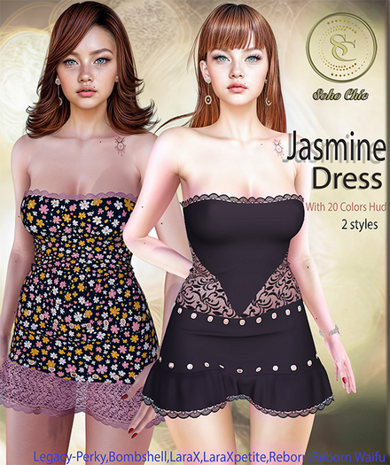 *SC* Jasmine Dress  FatPack