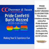 PRIDE CLUB EMITTER