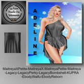 ** DC ** ROBE ADELINE N1_V.1_NOIR 2_"UNPACKER /HUD"