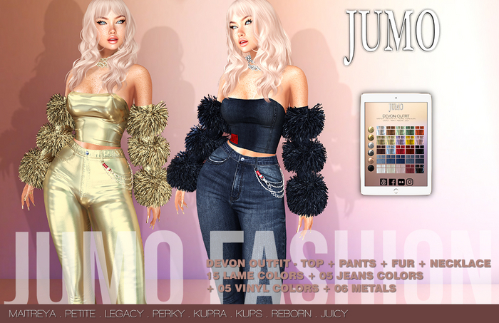 JUMO - DEVON Outfit - Mai Pet Leg Per Kup Reb Jui - ADD Me