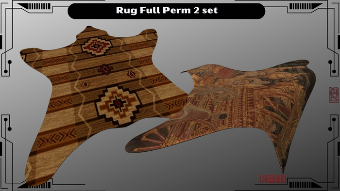 Rug Full Perm 2 set