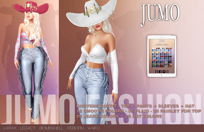 JUMO - CHEYENE Outfit - LrX Lega Bomb Rebo Wai - ADD Me