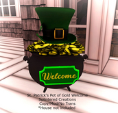 St. Patrick's Pot of Gold Welcome 