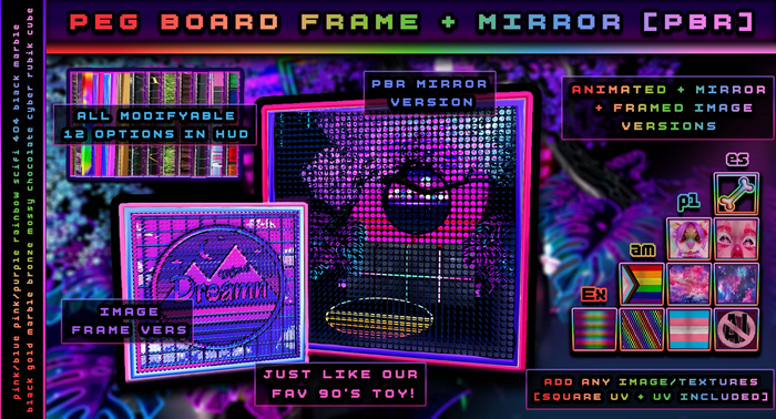 #Dreamn // Peg Board Frame/Mirror