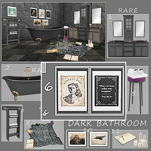 06 Bee Designs Dark bathroom