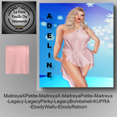 ** DC ** ROBE ADELINE N5 _ V.1 _ ROSE _"UNPACKER /HUD"