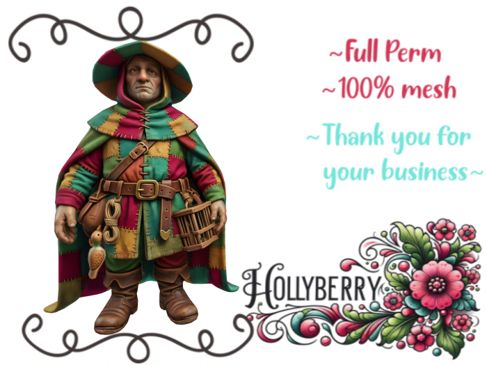 HB: Whimsy Medieval Trapper FuLL PERM